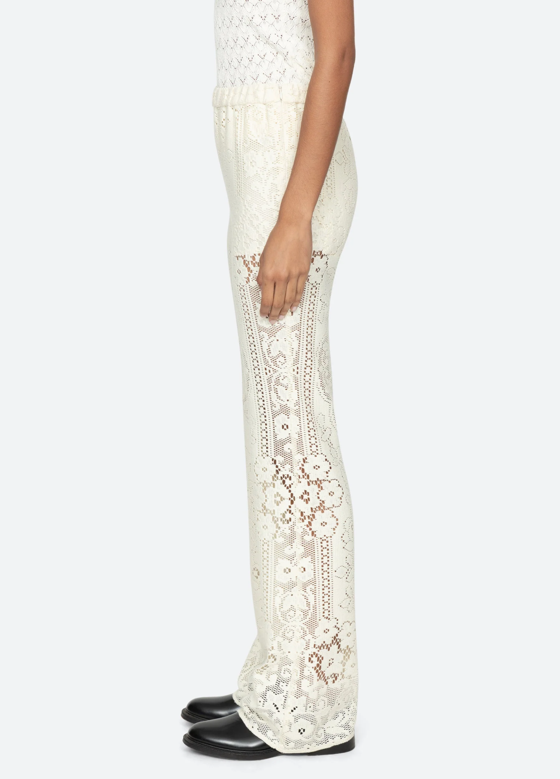 Sea NY Arianna Pants - Cream - Image 4