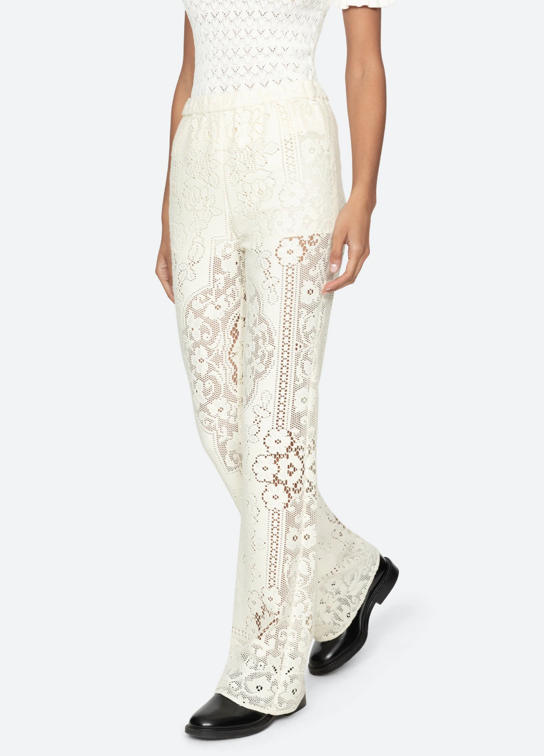 Sea NY Arianna Pants - Cream - Image 6