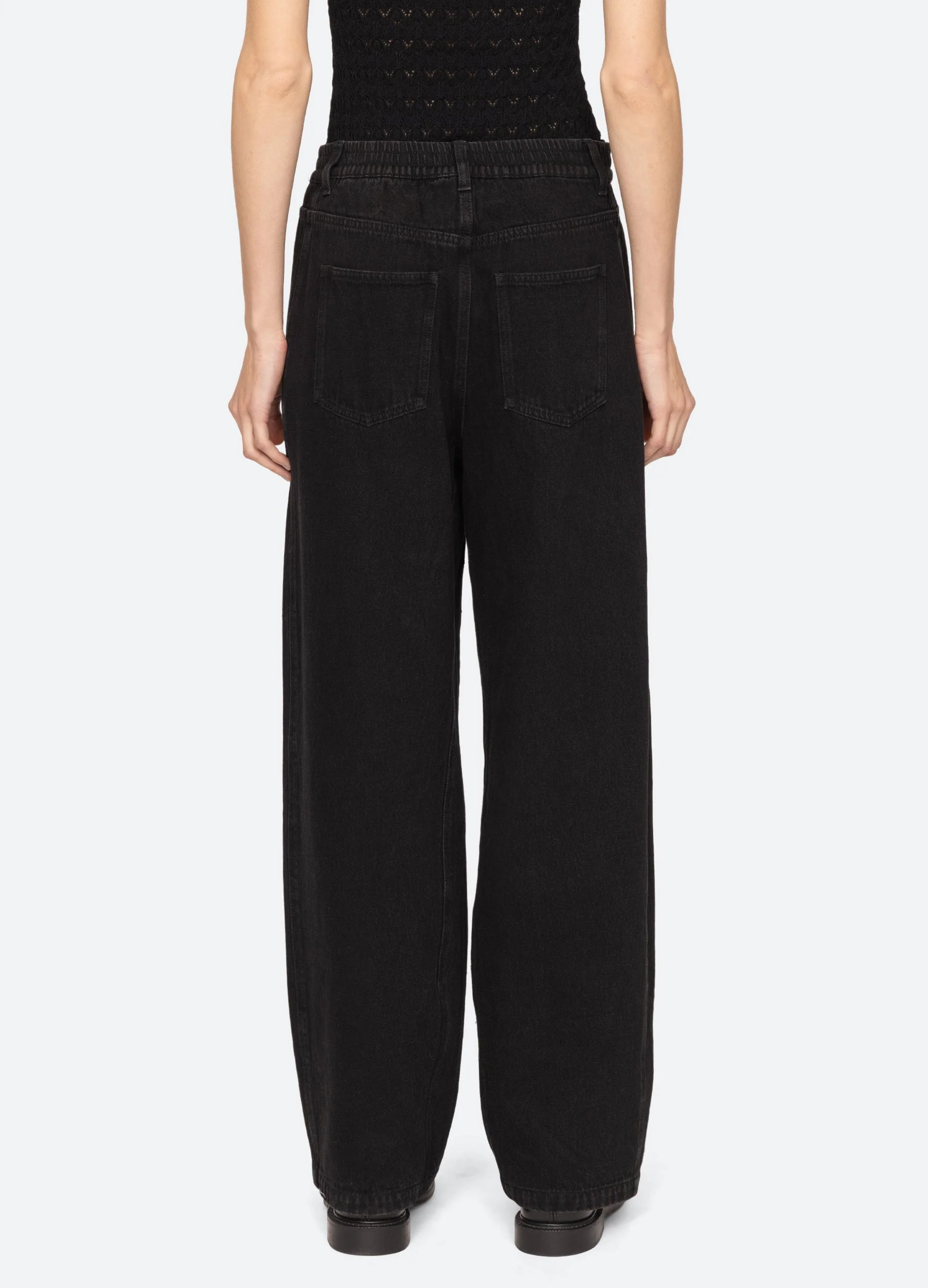 Sea NY Etta Jeans - Black - Image 3