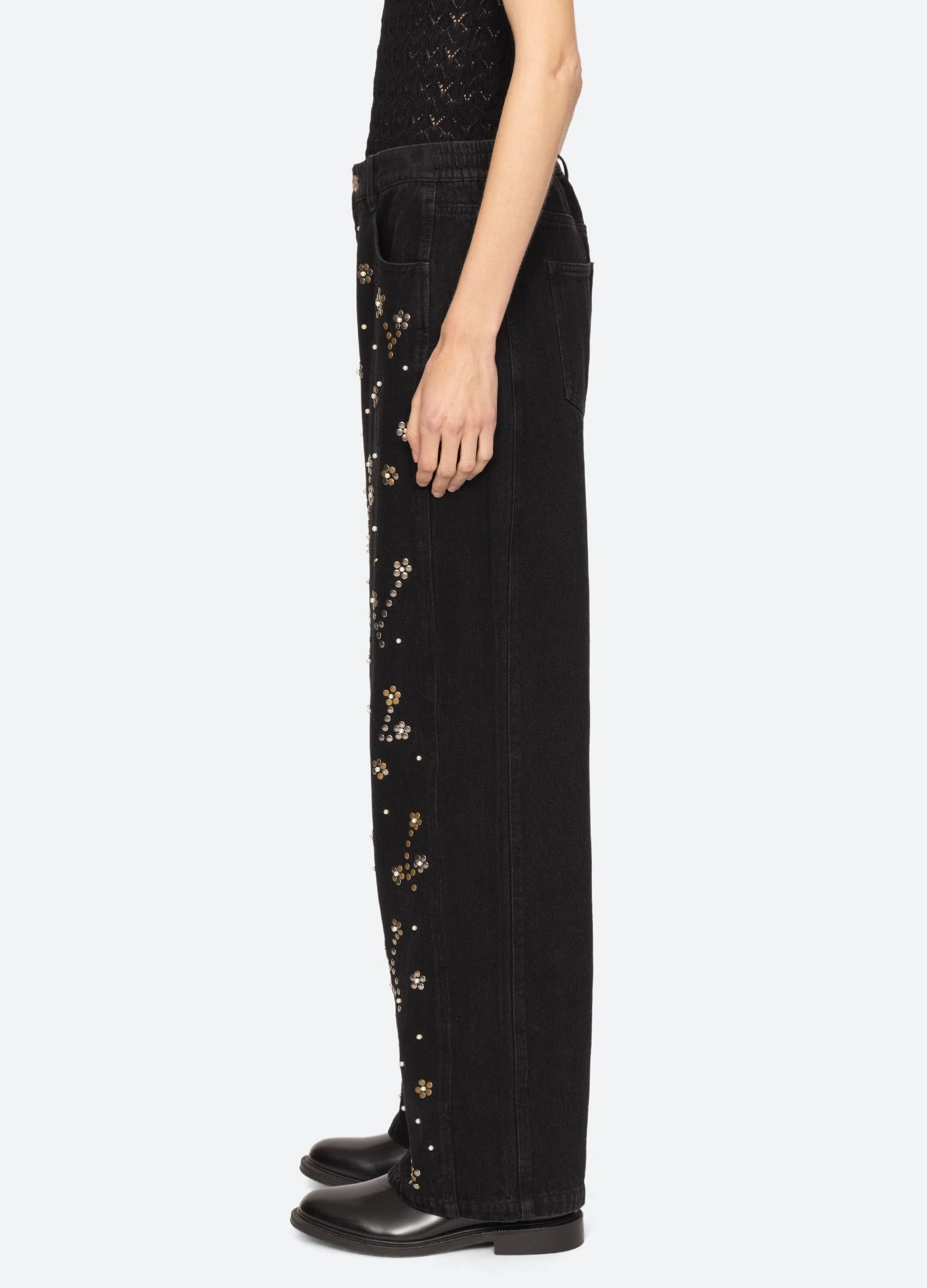 Sea NY Etta Jeans - Black - Image 4