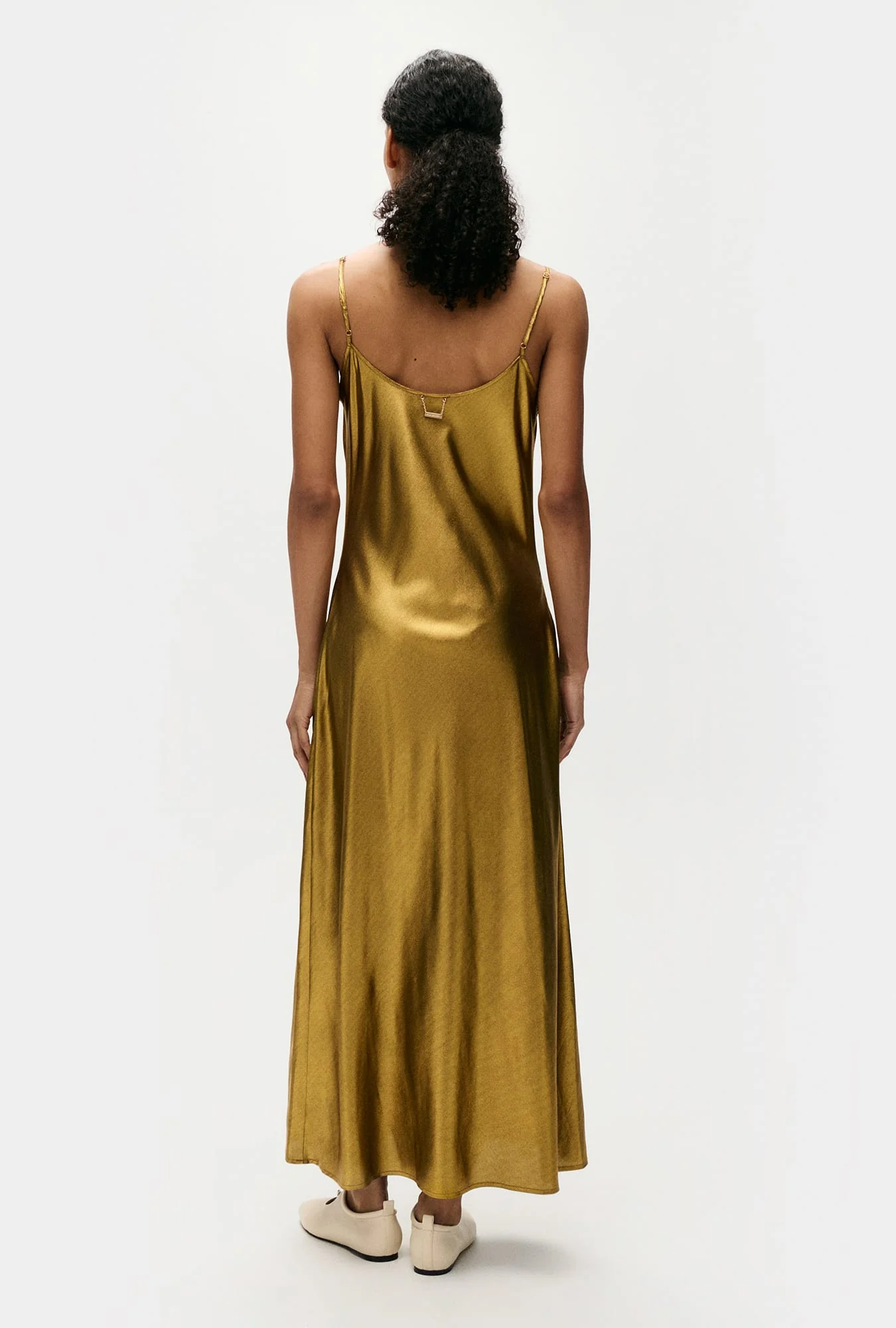 Silk Laundry 1996 Dress - Gold - Image 2