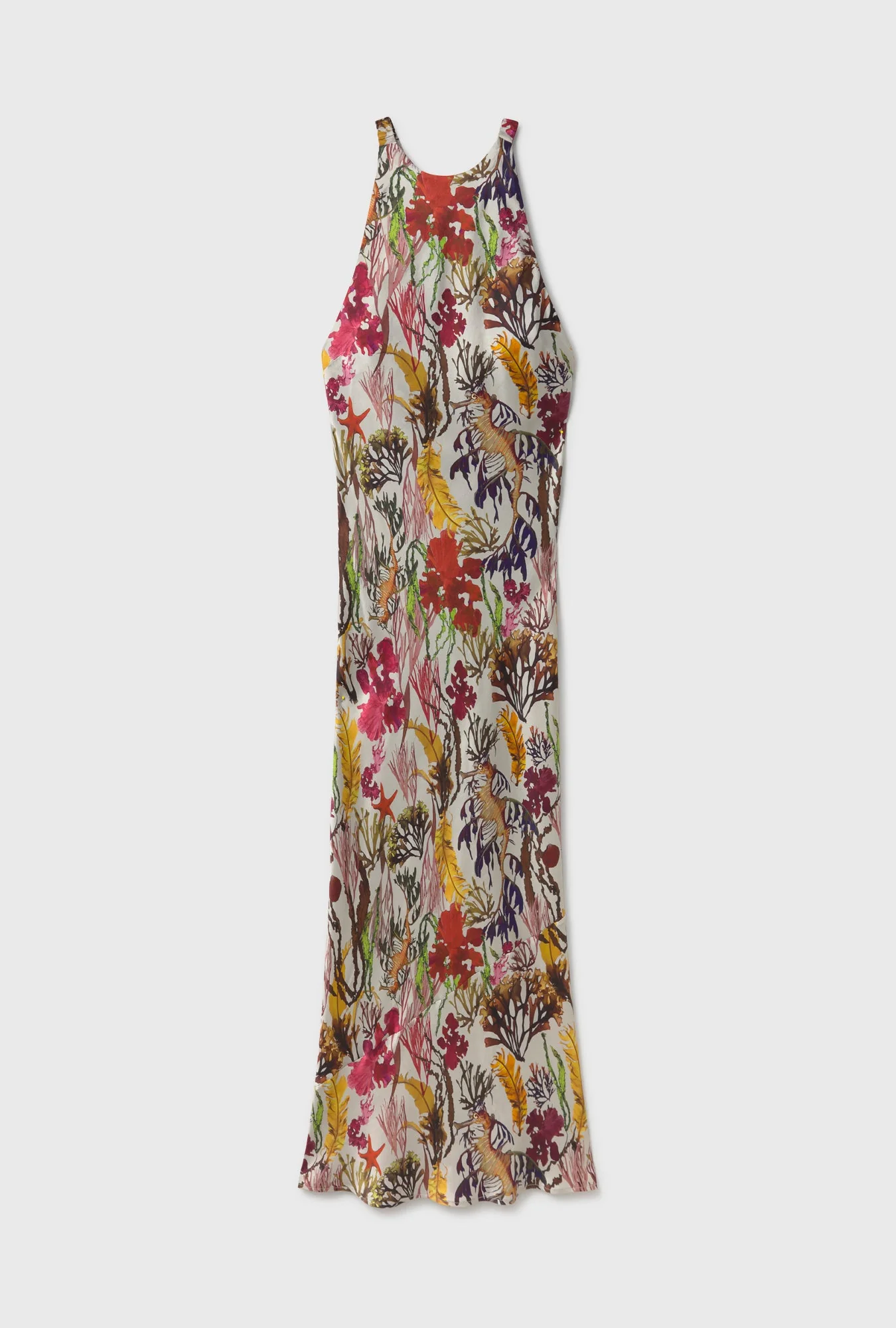 Silk Laundry High Low Dress - Planktonic - Image 4