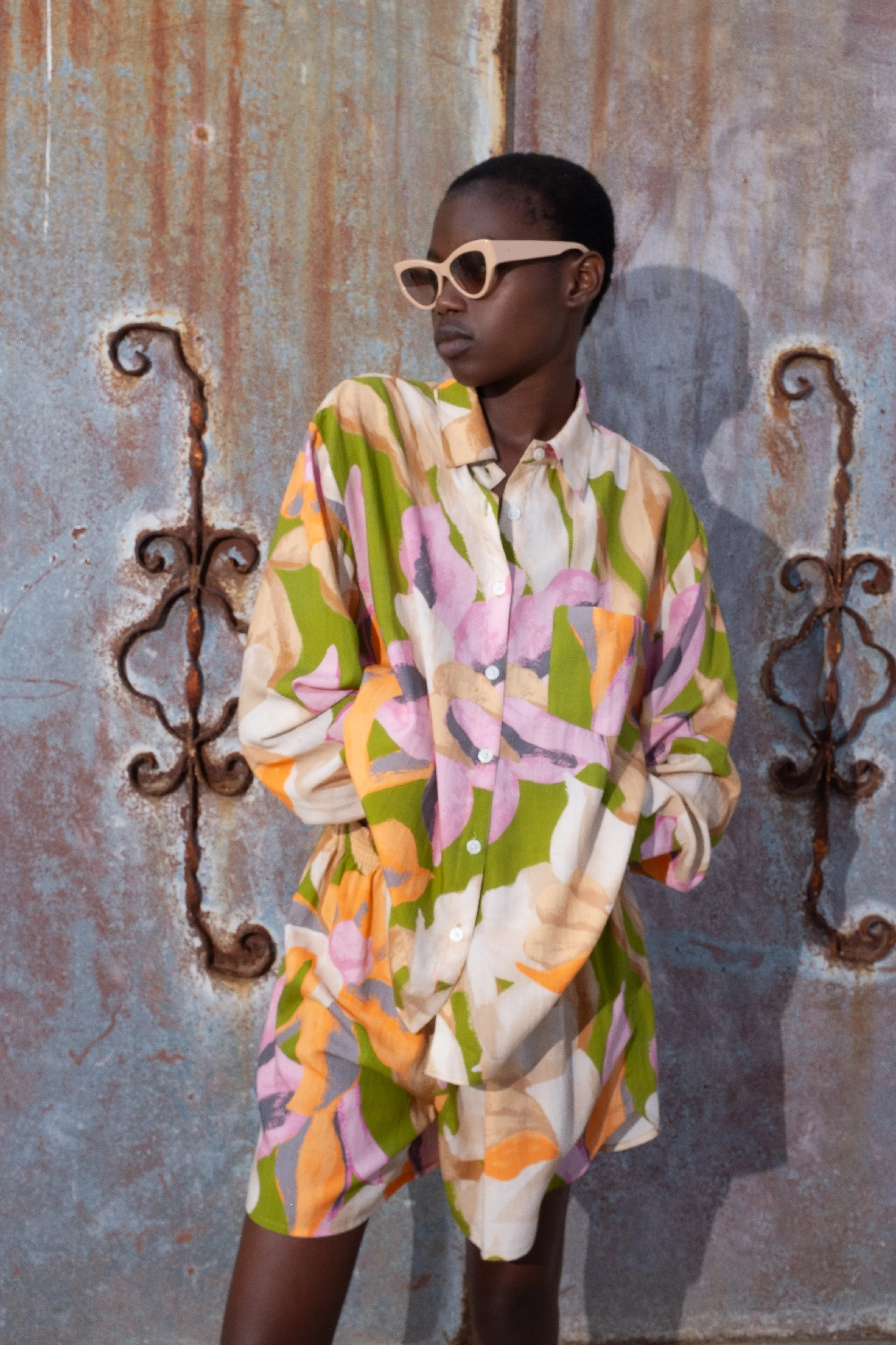Untitled in Motion Tapan Short - Fresco Floral Short - Image 4